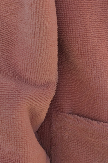 Guava color for Capimiri. Guava Pre-teens & Teens hooded towel